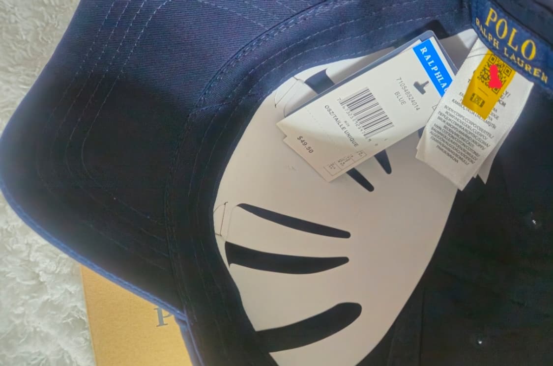 폴로볼캡 폴로모자 새상품 네이비 상품이미지4