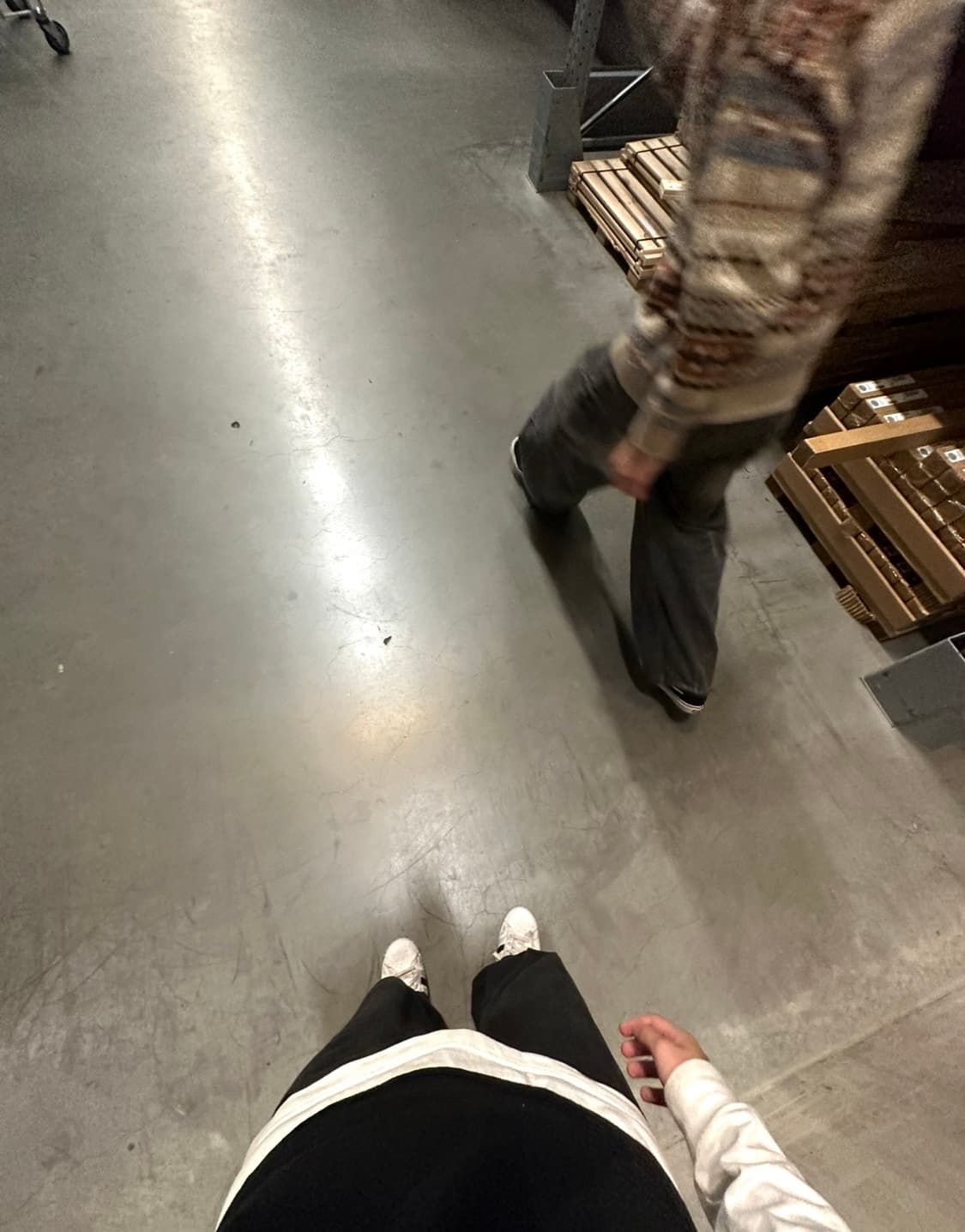 takeasy 페어아일 니트 베이지 총 3번입었습니다! 테이크이지 상품이미지7