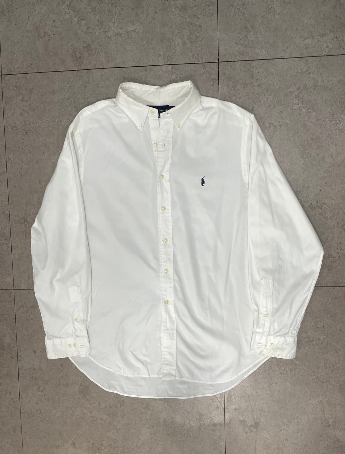 폴로릴프로렌 블랙포니 화이트셔츠 상품이미지2