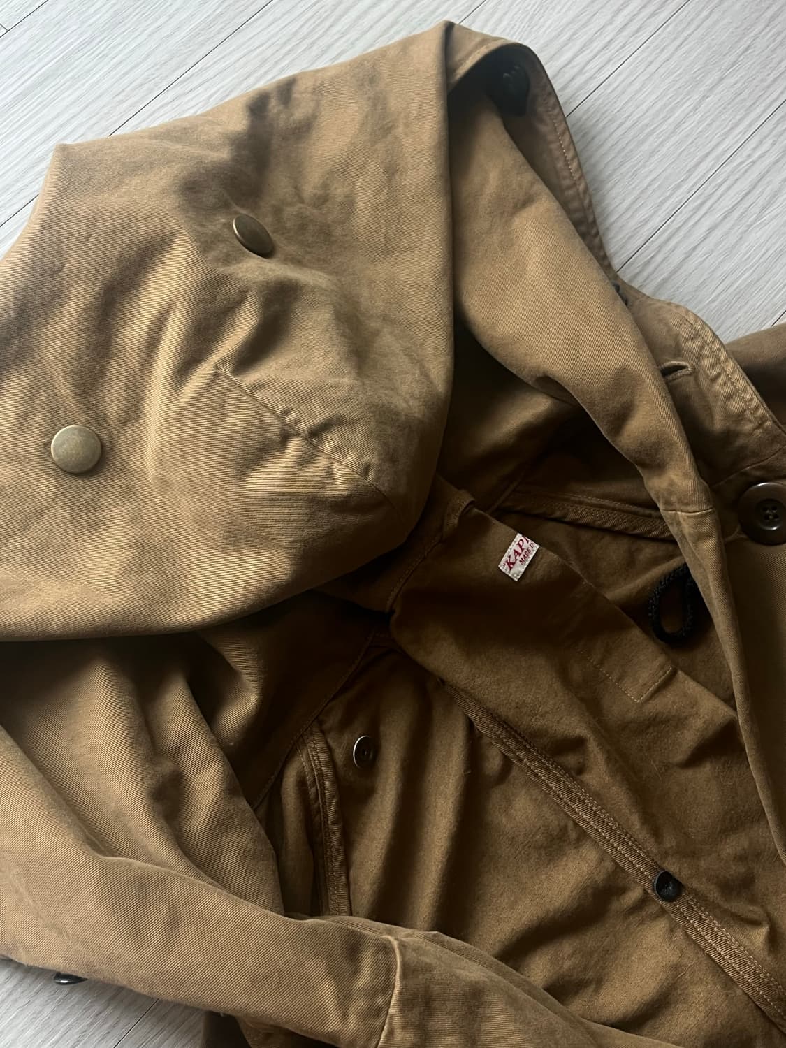 Kapital 캐피칼 카츠라기 피코트 1사이즈 상품이미지4