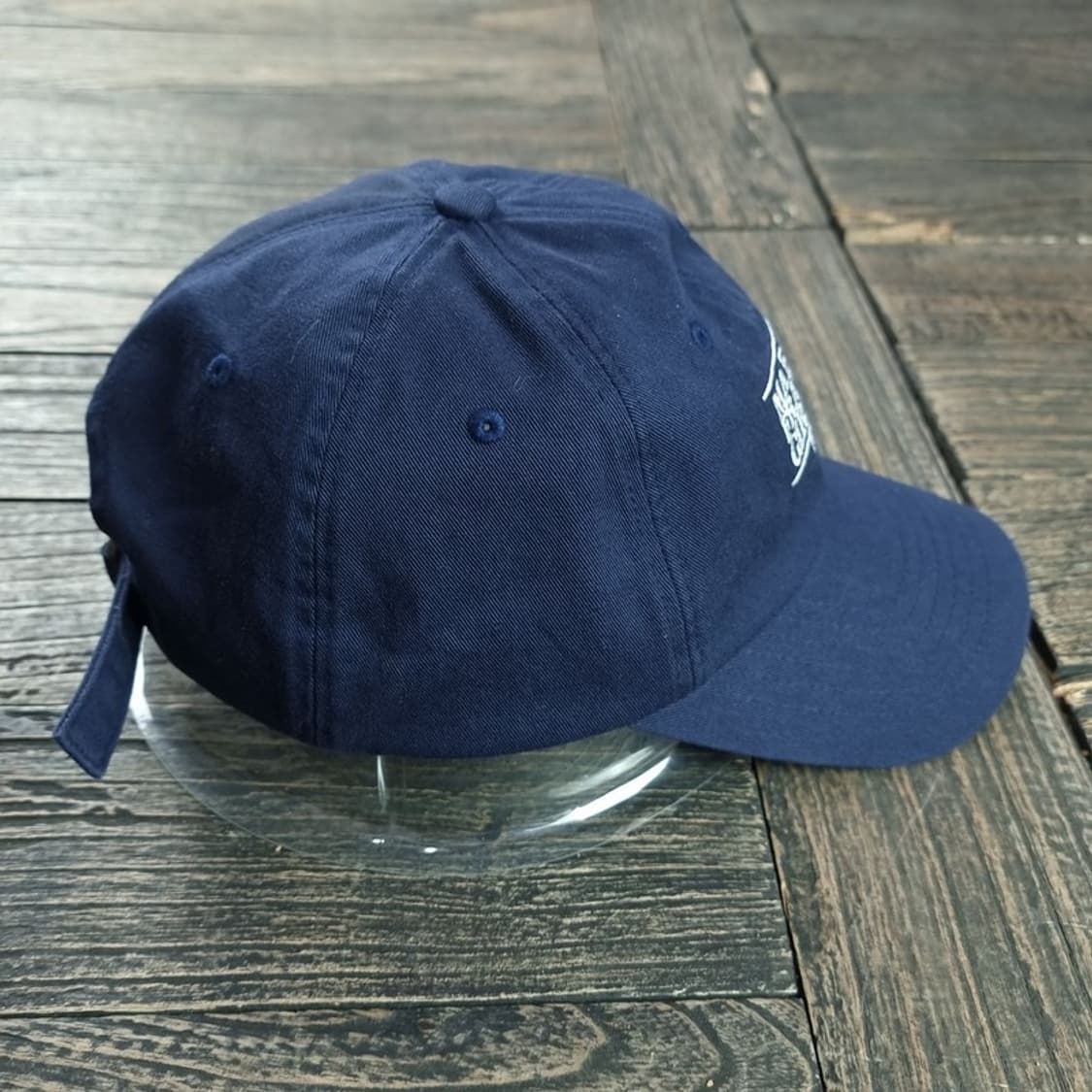 [마리떼프랑소와저버] 빅로고 자수 볼캡 네이비 M18615 상품이미지4