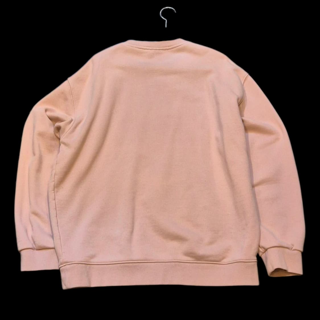 M~L 핑크 무지 맨투맨  상품이미지2