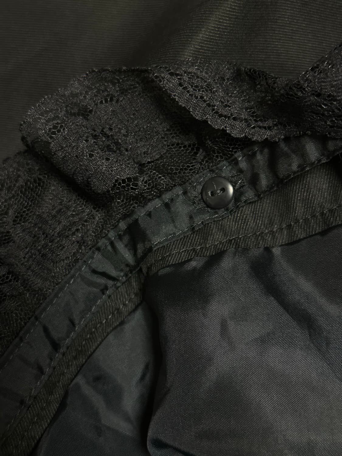 갸루/오네갸루/고스로리/고스고딕/나나깔 트렌치 코트 상품이미지2