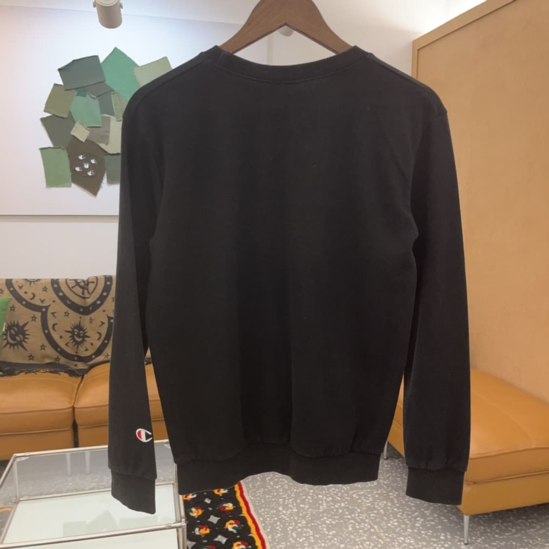 챔피온 리버스위브 빈티지 스펠로고 맨투맨 M C07706 상품이미지4