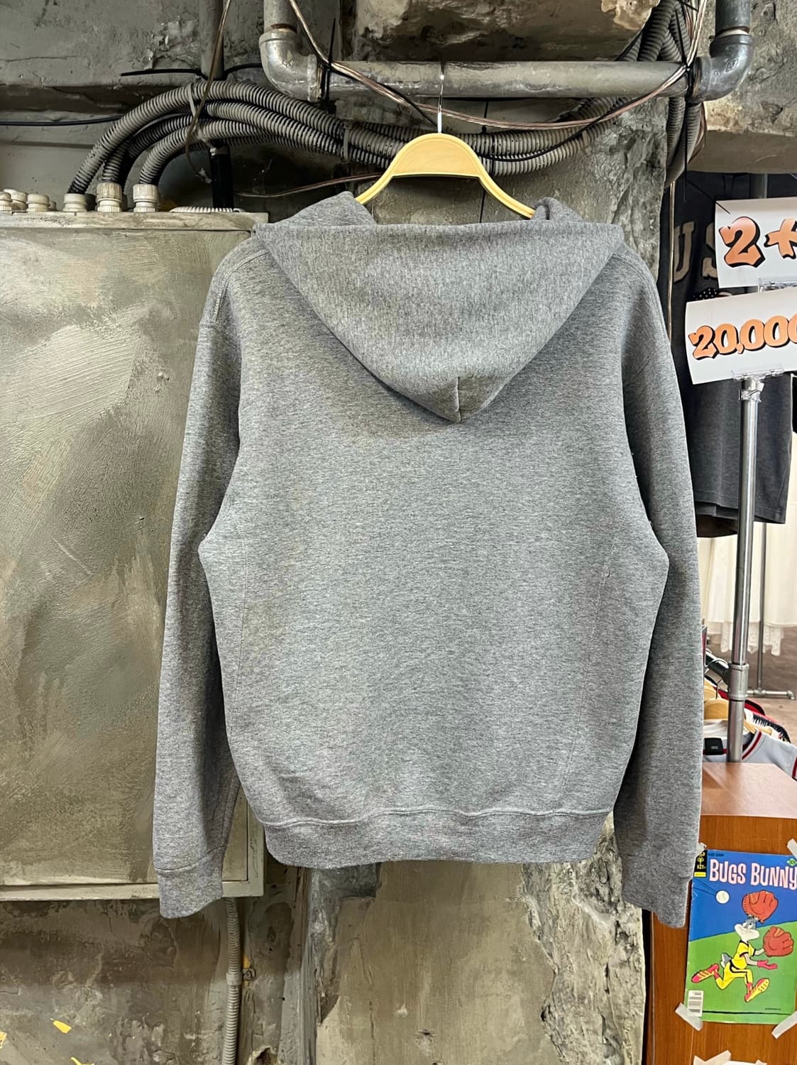 러셀 기모 후드집업 그레이 M #csz4032 상품이미지2