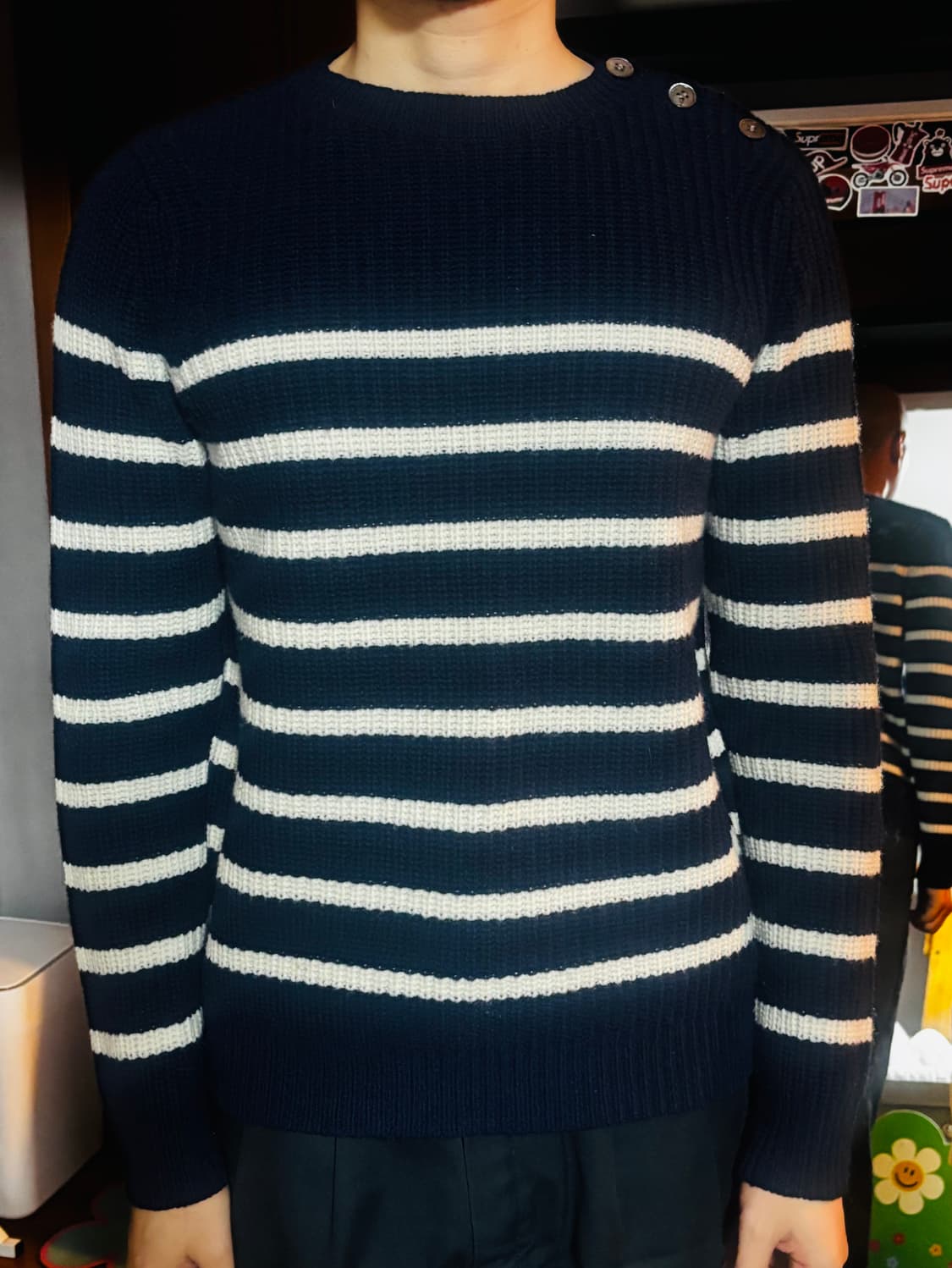 A.p.c. 숄더버튼 니트  상품이미지1