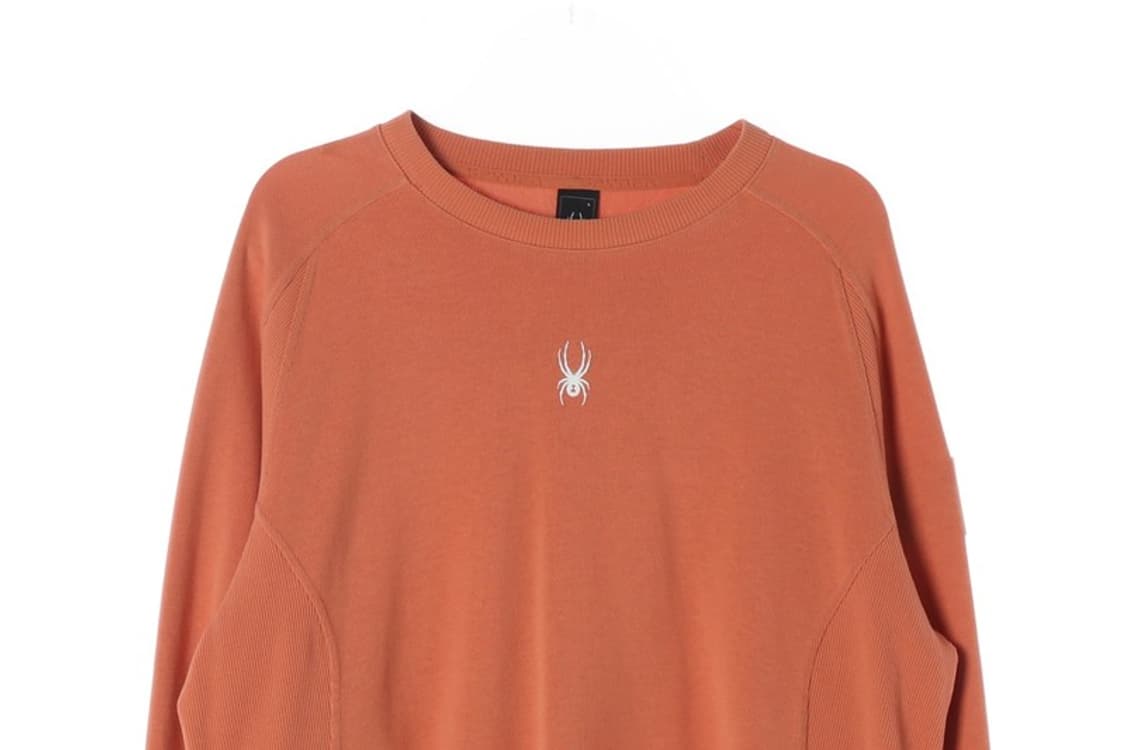 스파이더 피그먼트 오렌지 맨투맨 L 상품이미지3