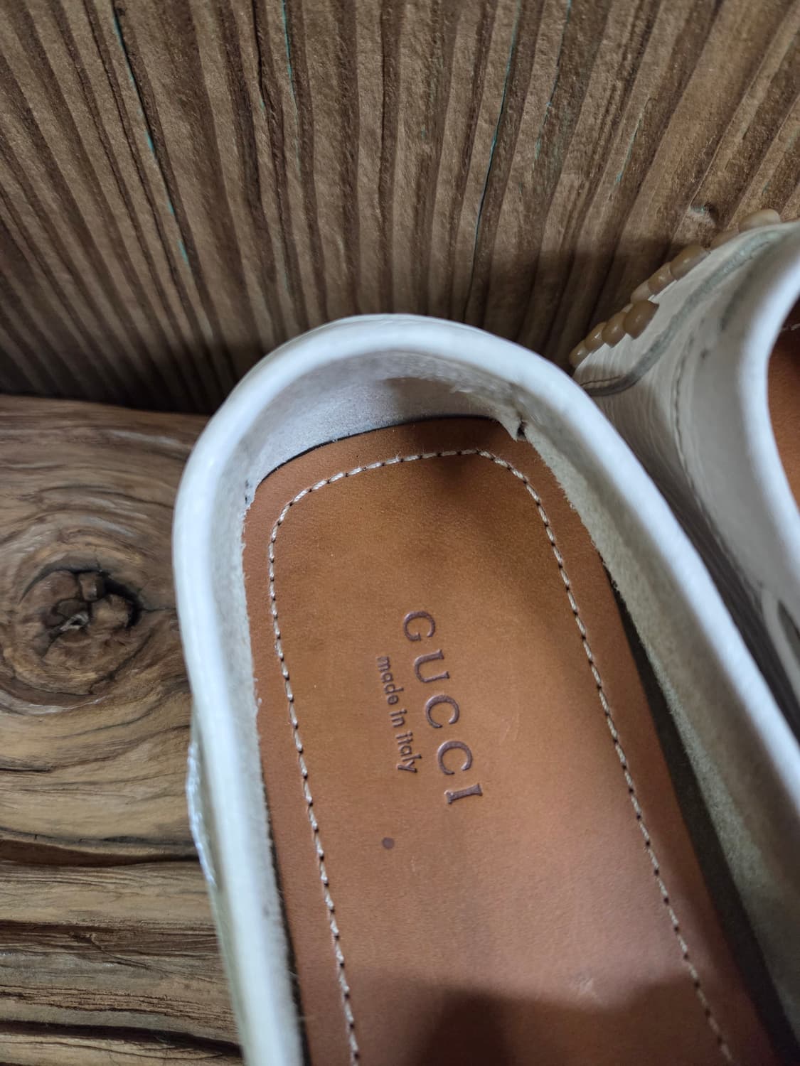 구찌 화이트 드라이빙 로퍼 상품이미지6