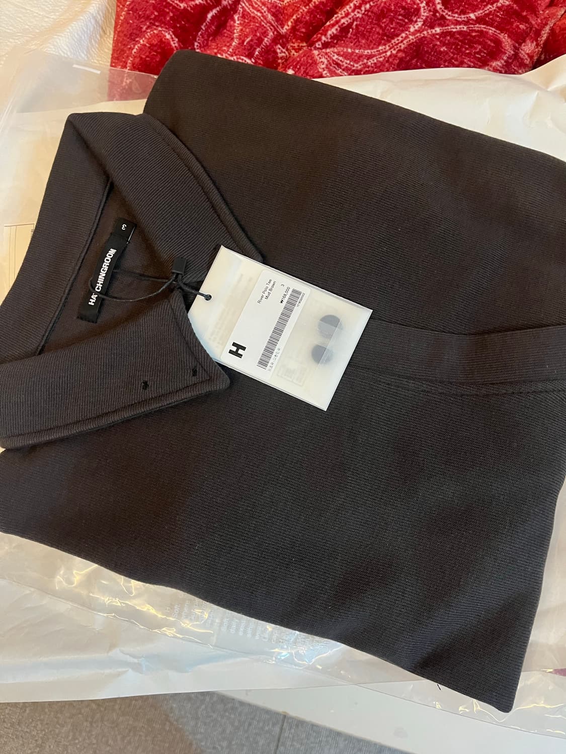 해칭룸 River Polo Tee Mud Brown 3 사이즈   상품이미지2