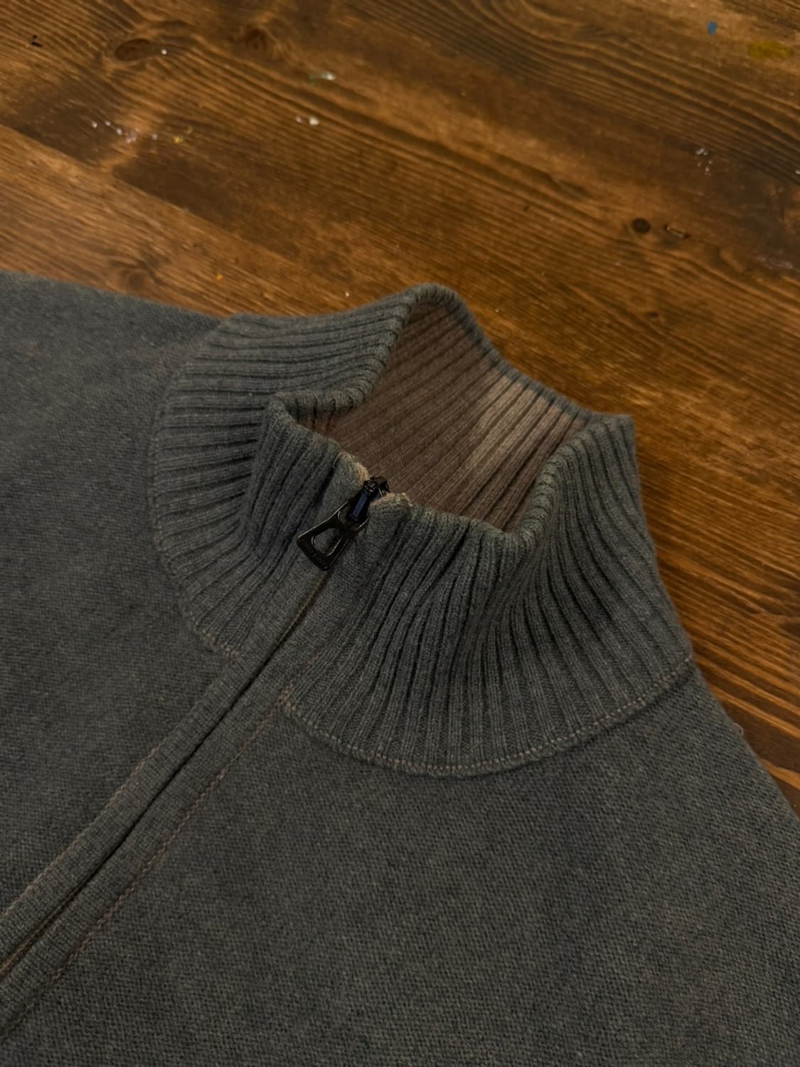 휴고보스 오렌지라벨 램스울 짚업니트 상품이미지8