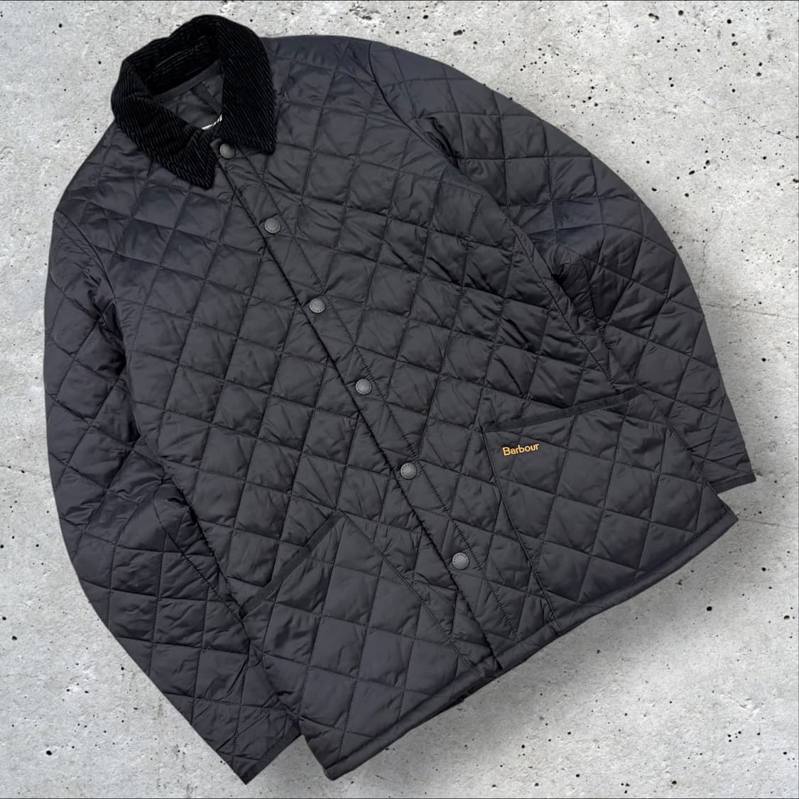 [S] 바버 헤리티지 리데스데일 블랙 퀼팅 자켓 B390 상품이미지1
