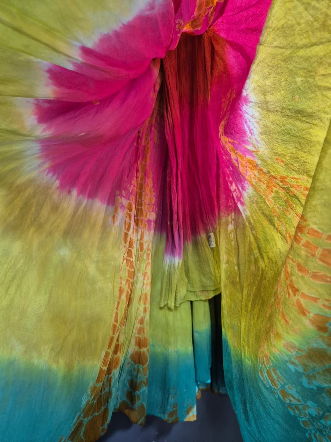 면나염 타이 다이 롱 스커트 55 66 상품이미지6