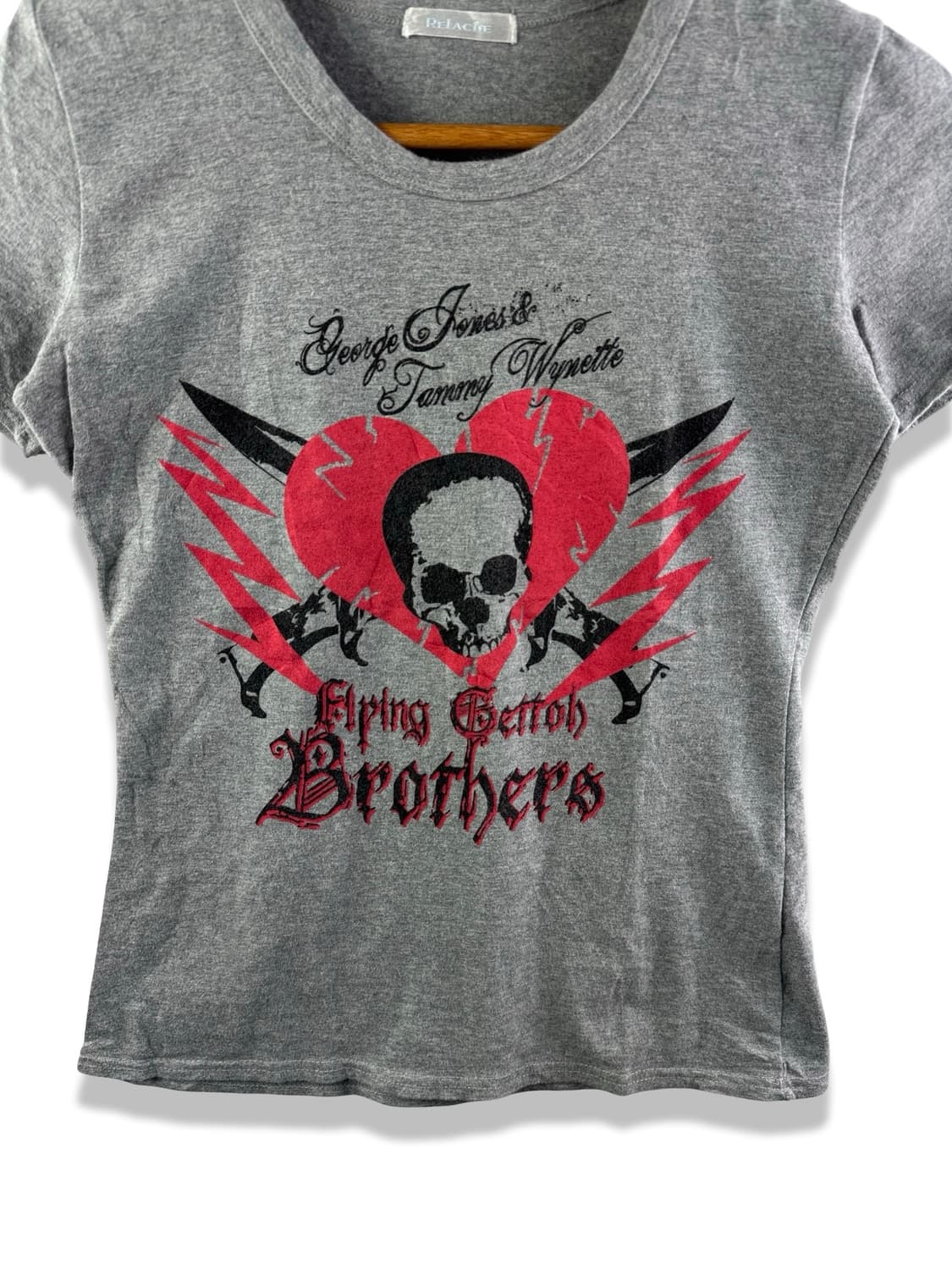 JPN 스컬 펑크 하트 딱붙 슬리브1818 상품이미지4