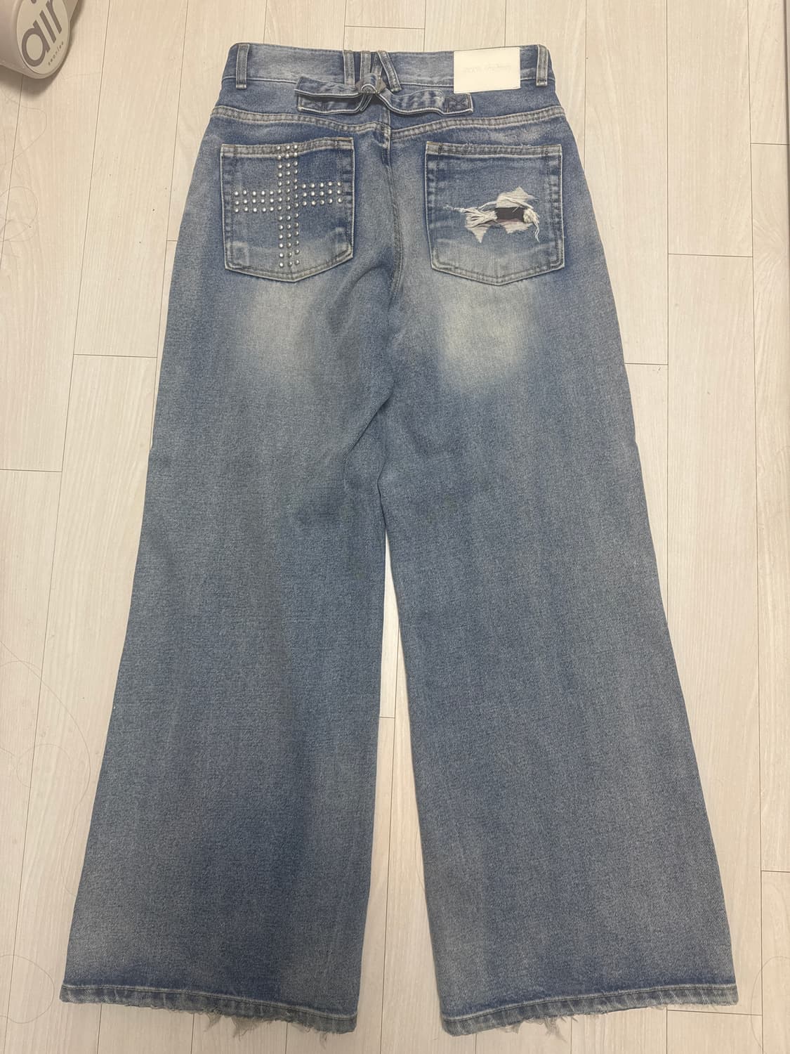2000 아카이브스 snyder wide denim blue 상품이미지3