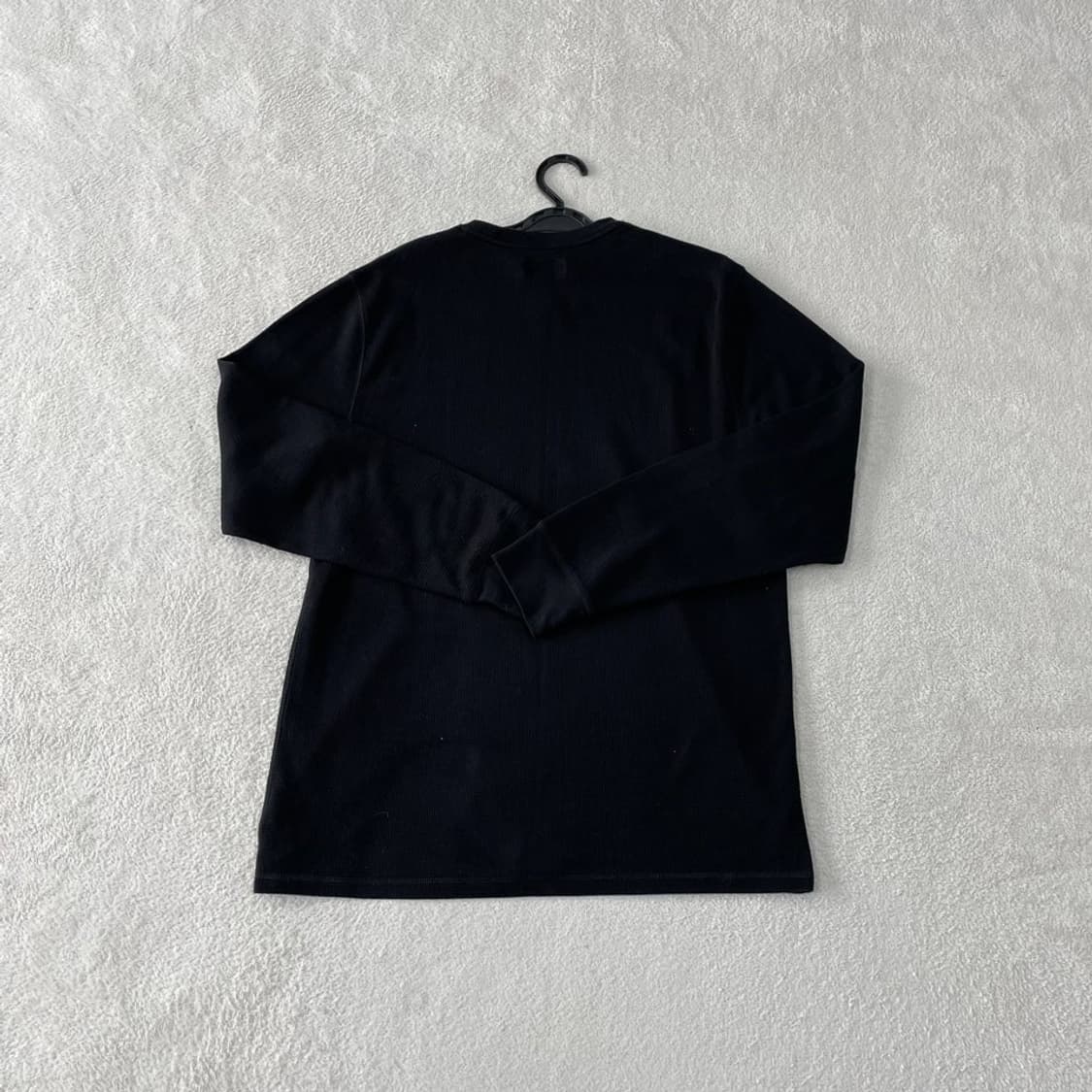 L 폴로 롱슬리브 니트 블랙 상품이미지8