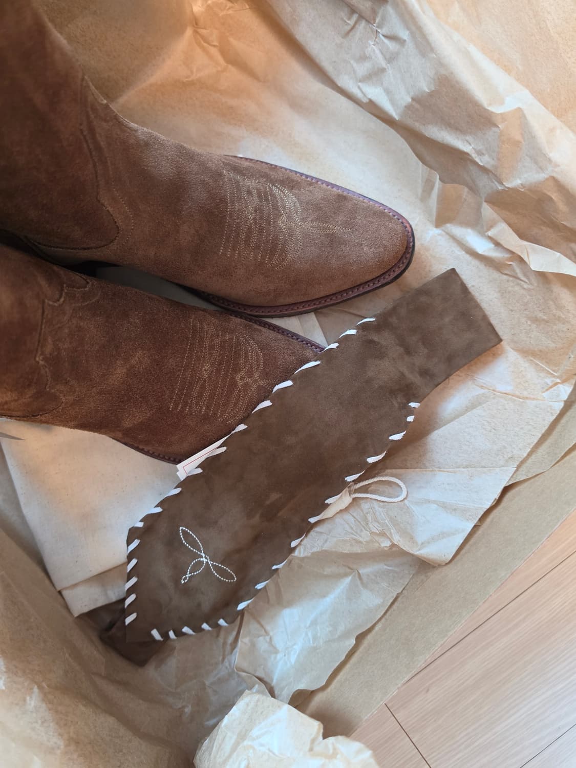 더블알엘 rrl 플레인뷰 러프아웃 스웨이드 부츠 10D 상품이미지3