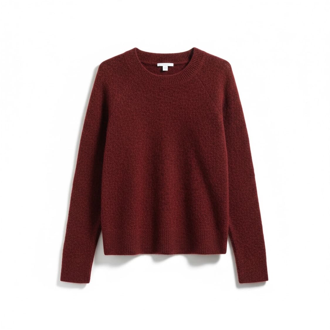 Cos 라운드넥 니트 스웨터 버건디 XS 상품이미지1