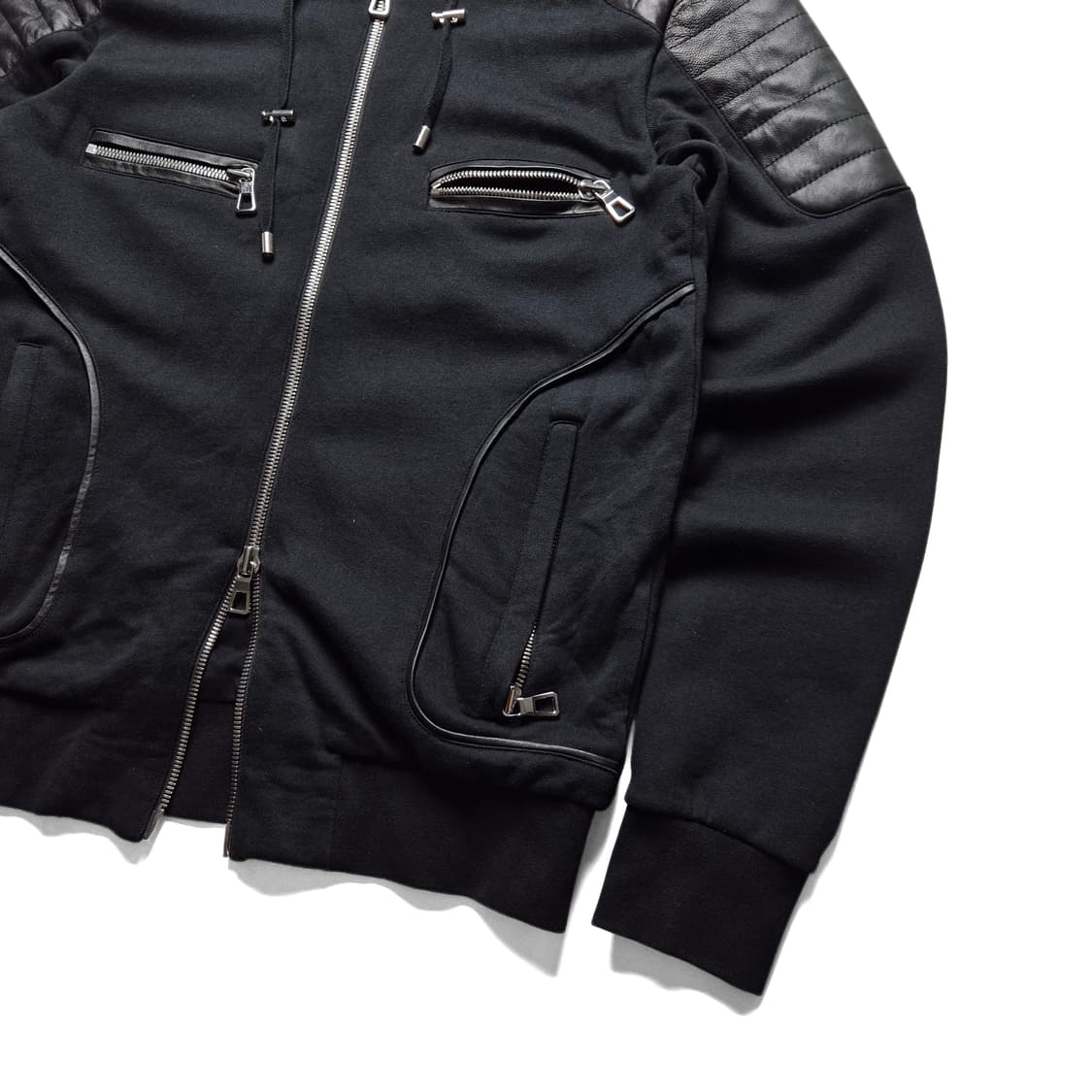 [S] 발망 x H&M 15fw 바이커 후드자켓 상품이미지5