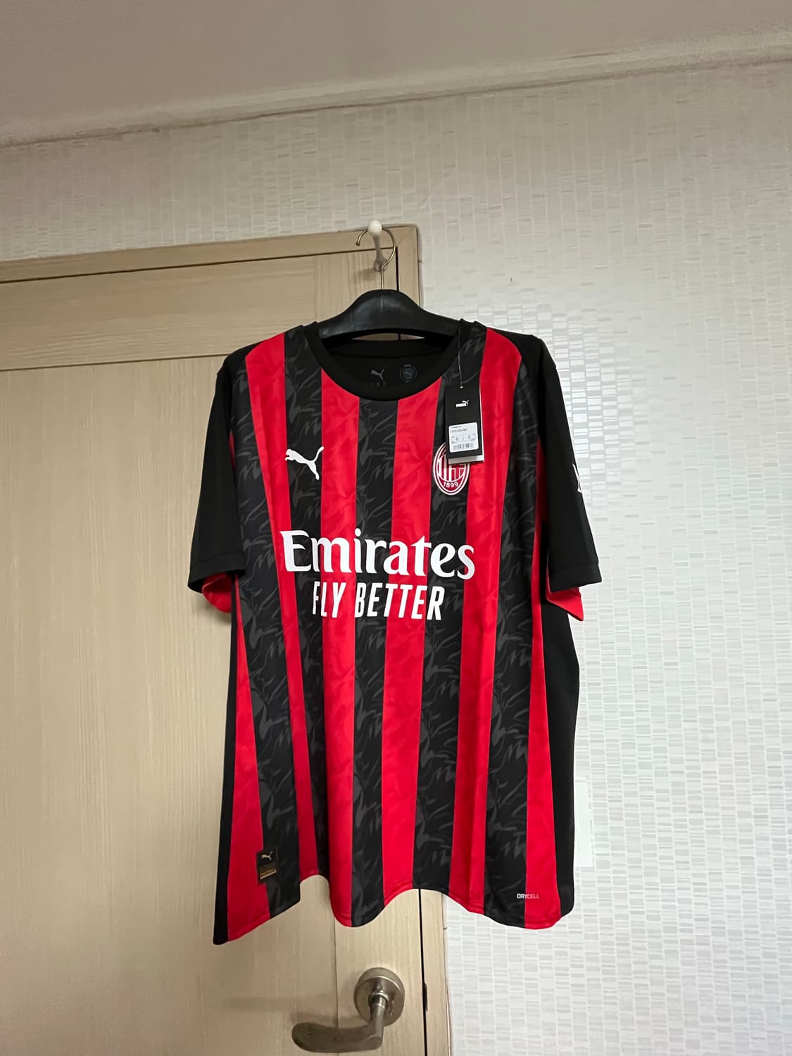 [xl] ac밀란 25-26 홈 유니폼 상품이미지1