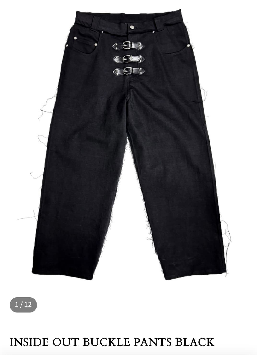 Mosaic Society 버클팬츠 상품이미지5