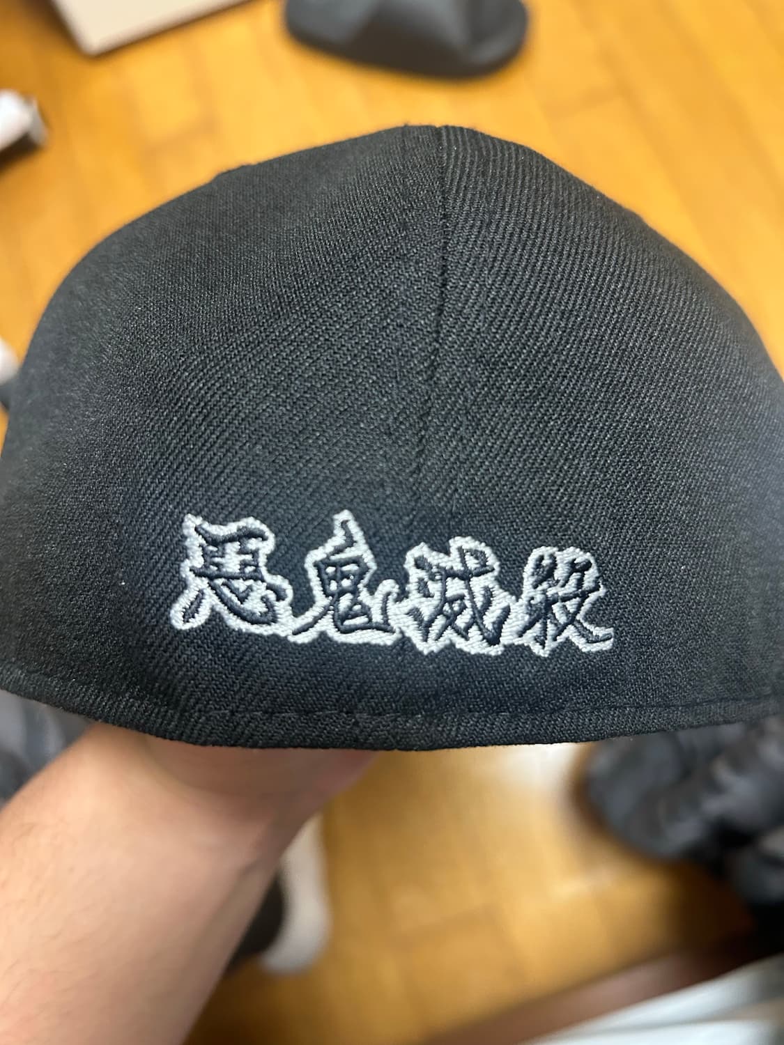 뉴에라 귀멸의 칼날 59FIFTY 캡 블랙 7 3/8 상품이미지2