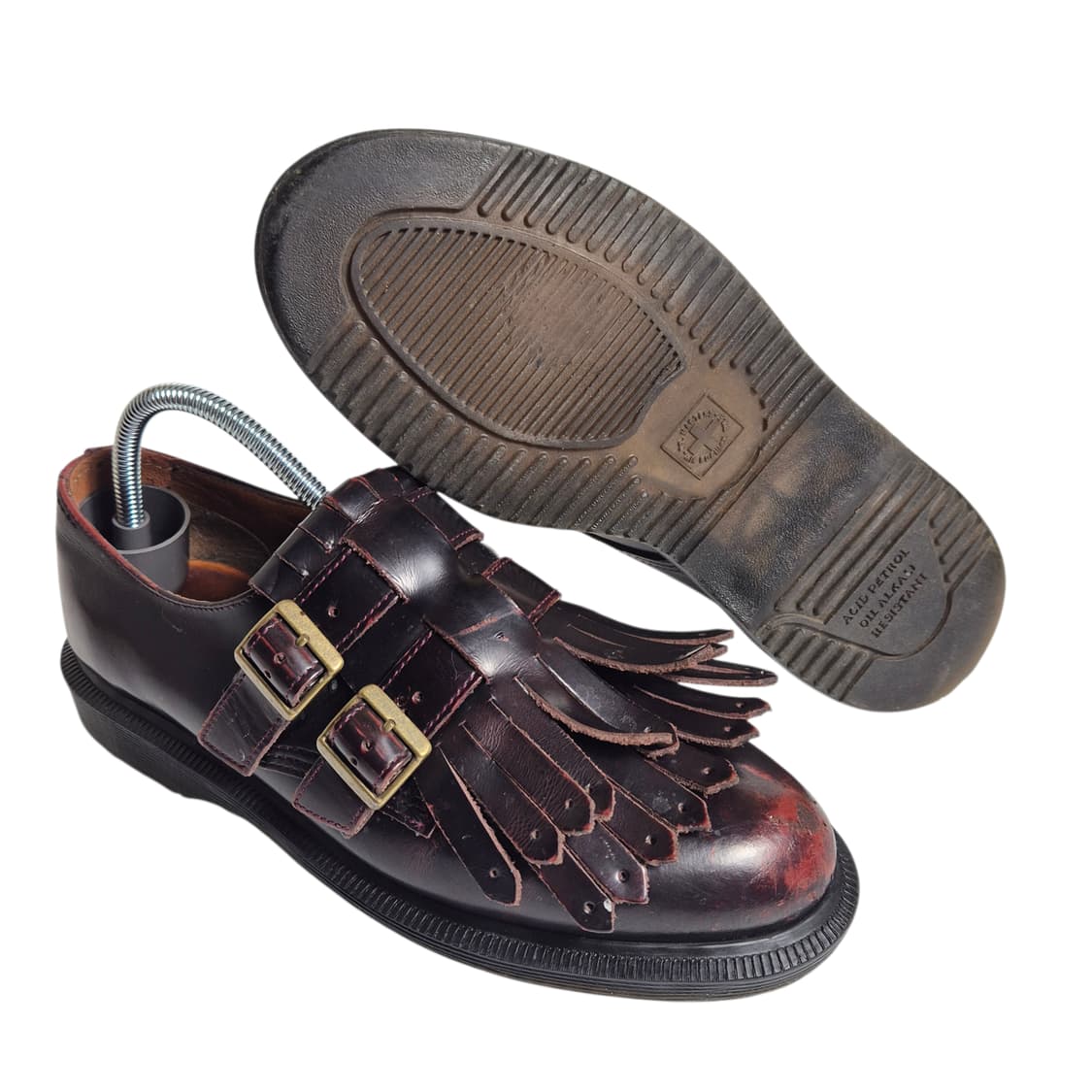 230-235)Dr.Martens 닥터마틴 엘라리아 더블 버클 킬티 로퍼 상품이미지2