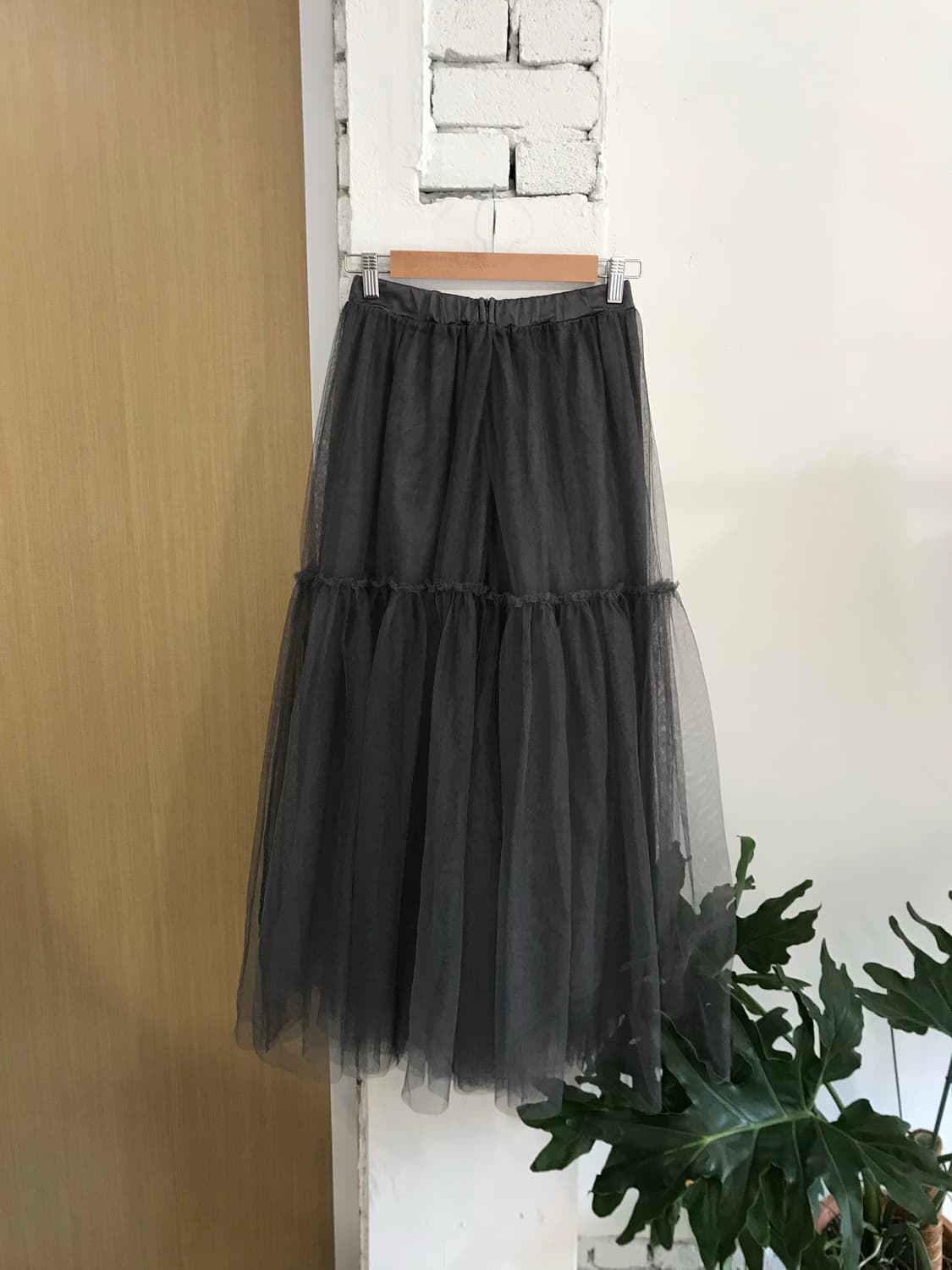 Vintage frill mesh skirt 상품이미지4