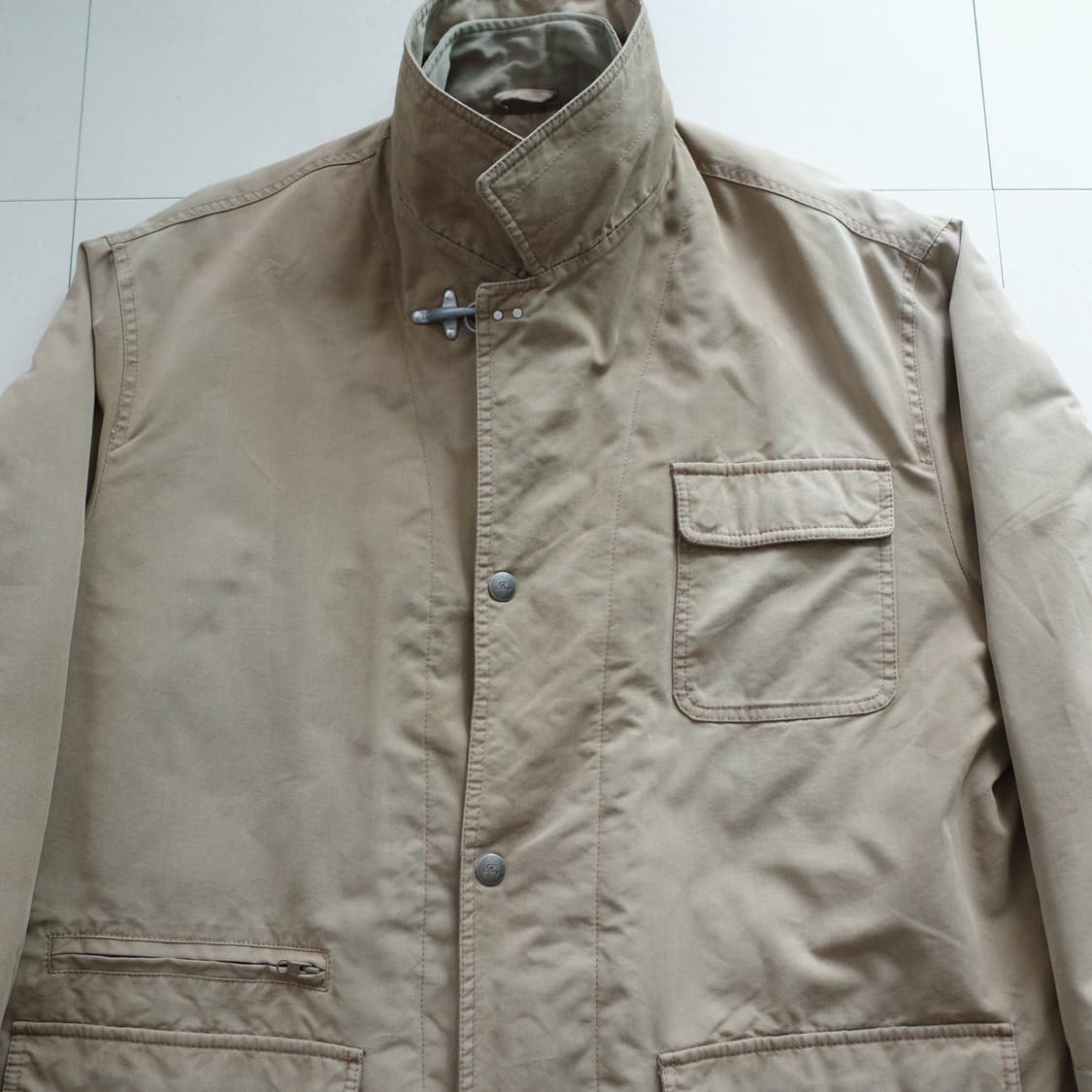 00s 페이 FAY 이탈리아 생산 반 유틸리티 자켓 XL 상품이미지2