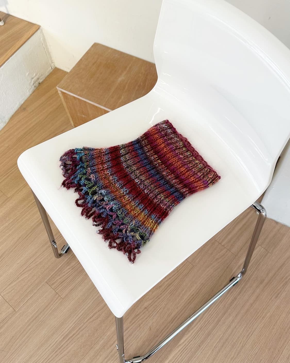 vtg 멀티컬러 넥 머플러  상품이미지1