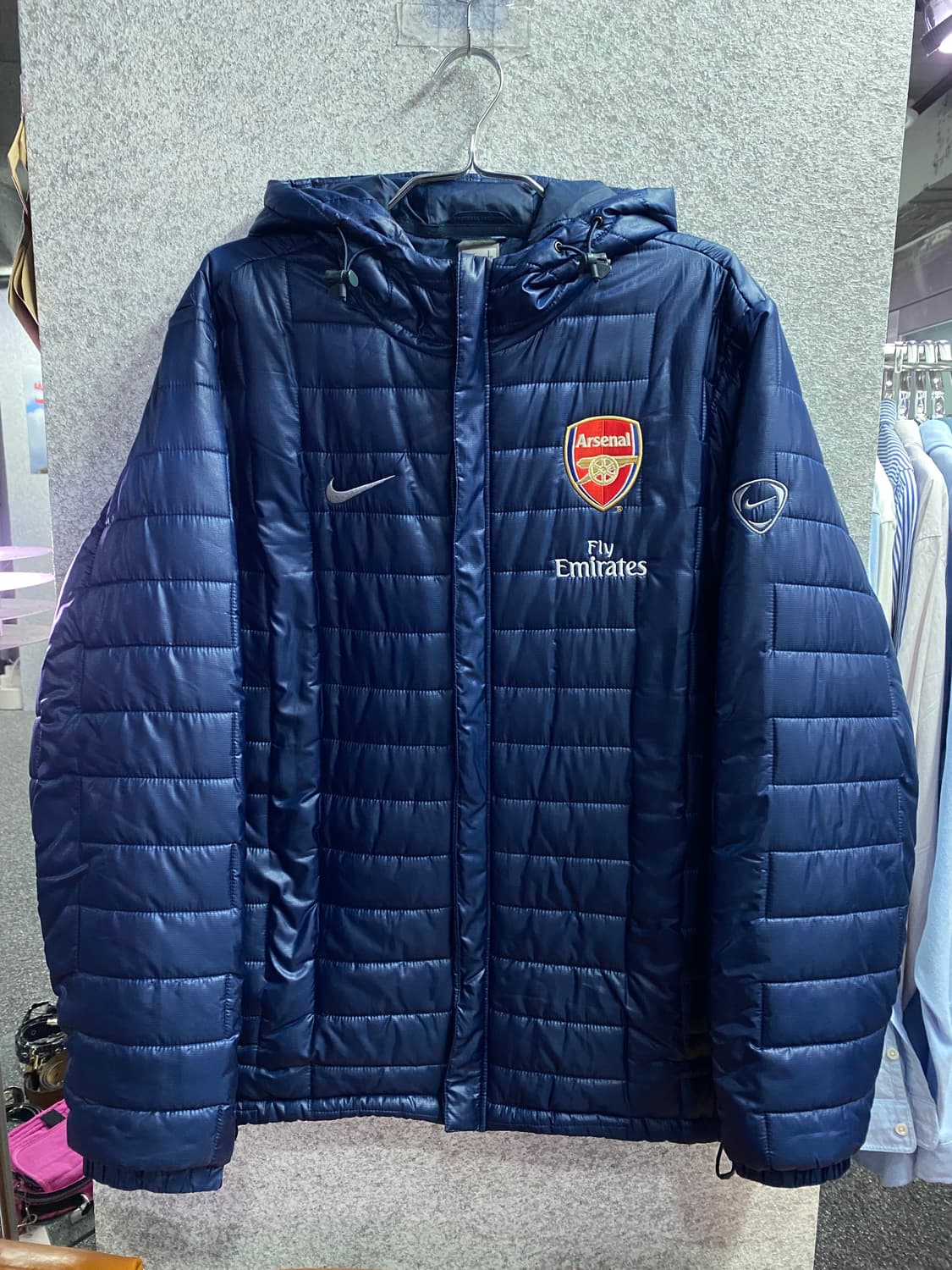 나이키 아스날 스트링 네이비 패딩 B3410 상품이미지2