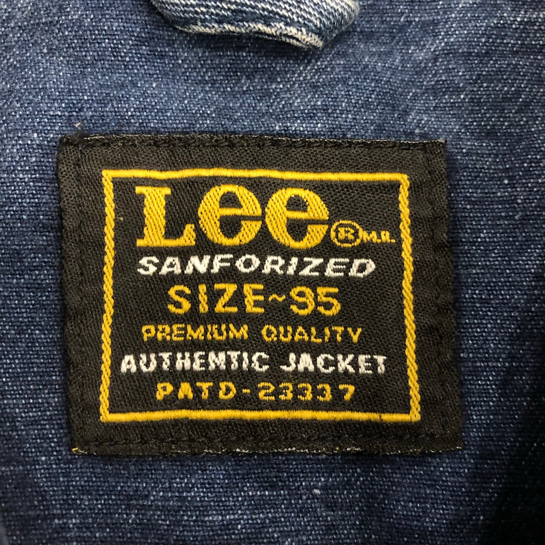 LEE 쌍방울 90s 워시드 데님 트러커 자켓 상품이미지5