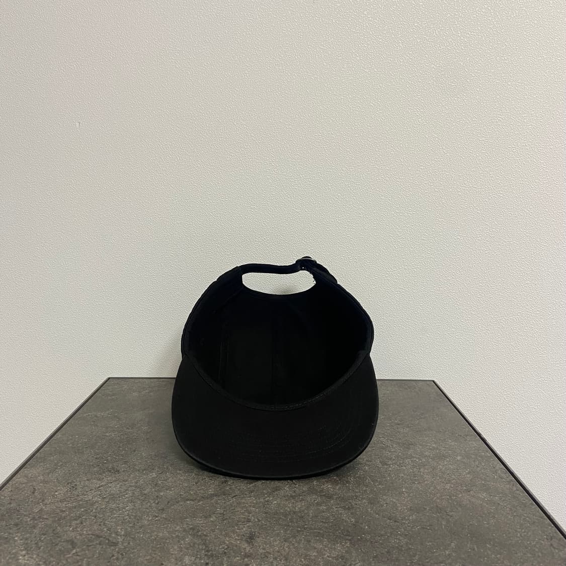 슈프림 워시드 블랙 레드 박스로고 캠프캡 모자 상품이미지5