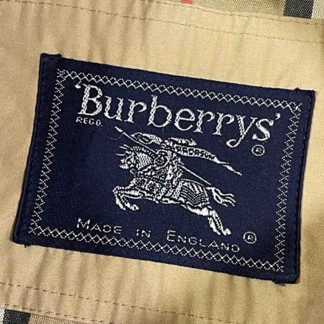 버버리 자수 베이지 봄버 블루종 자켓 상품이미지3