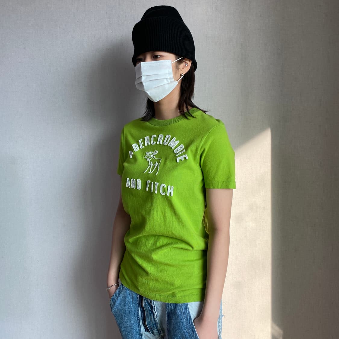 아베크롬비 빅로고 머슬 핏 티셔츠 상품이미지1