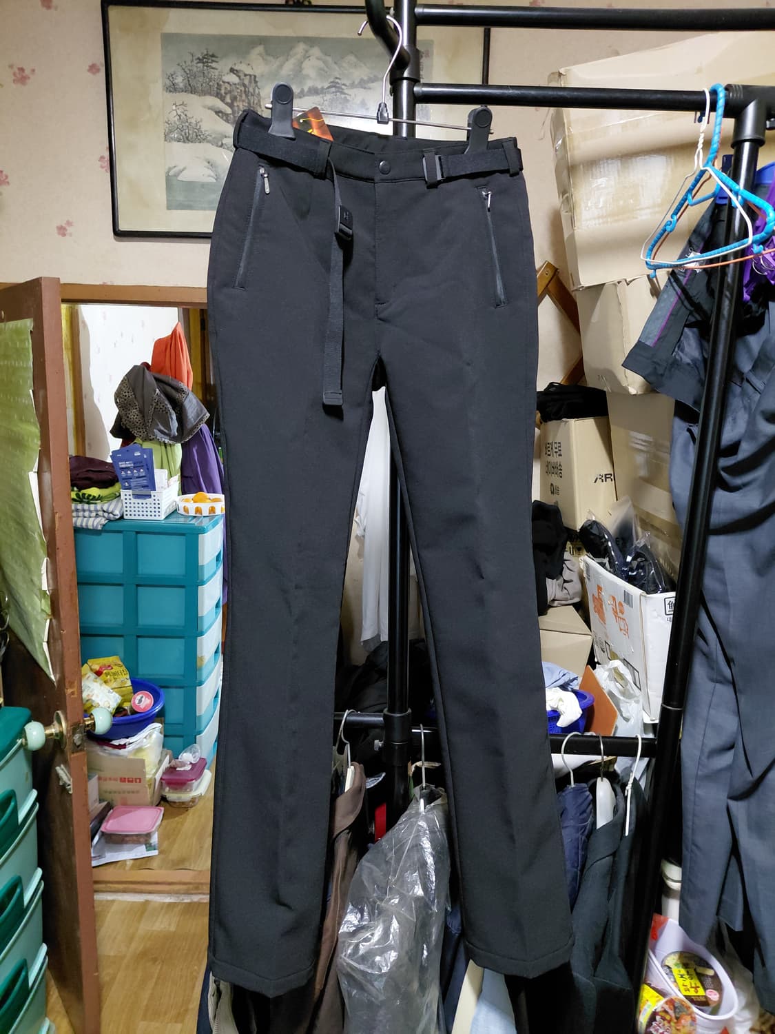 [마운티아](새제품)기모안감 등산 바지 여성27사이즈 상품이미지1