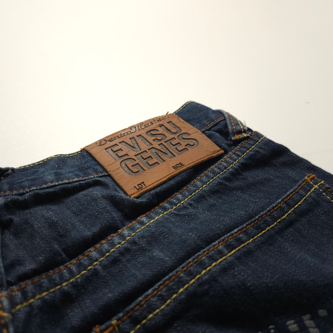 에비수 오리지날 빅 다이콕 데님 팬츠 (M) 상품이미지3