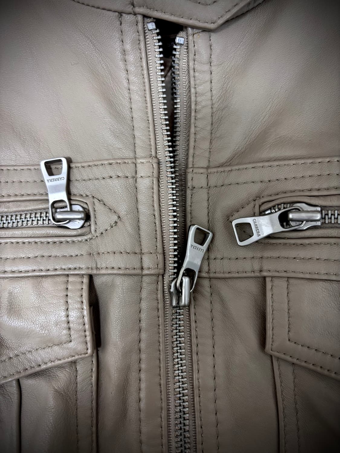  00‘s Drum Dyed Lamb Skin Utility Beige  상품이미지9