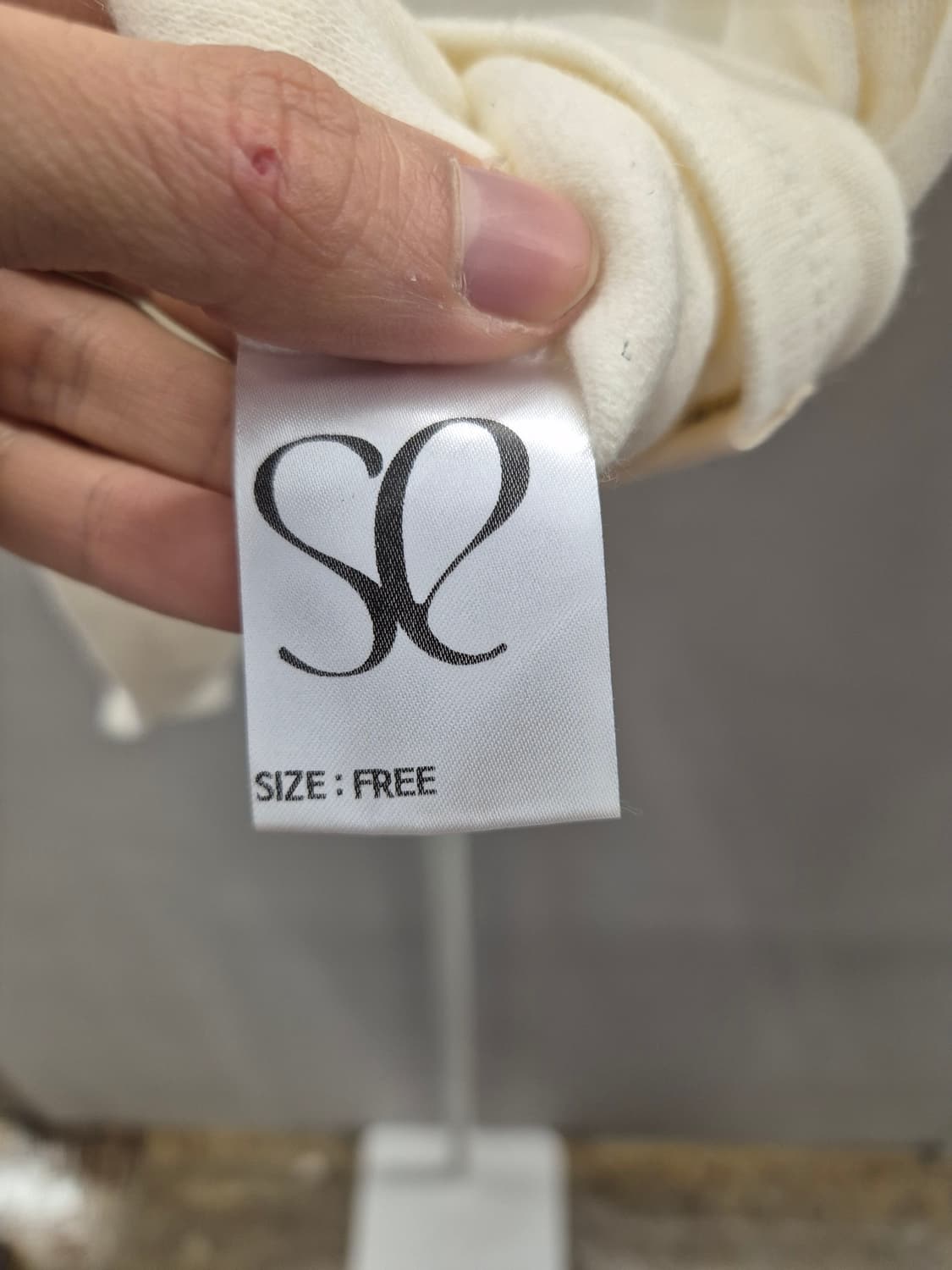 SETSETSET 아이보리 슬리브리스 FREE 상품이미지7