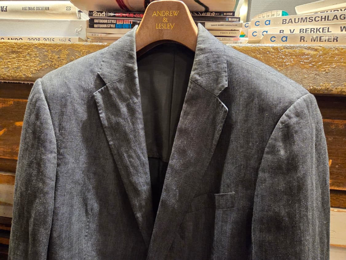 아르마니 꼴레지오니 린넨자켓 상품이미지2