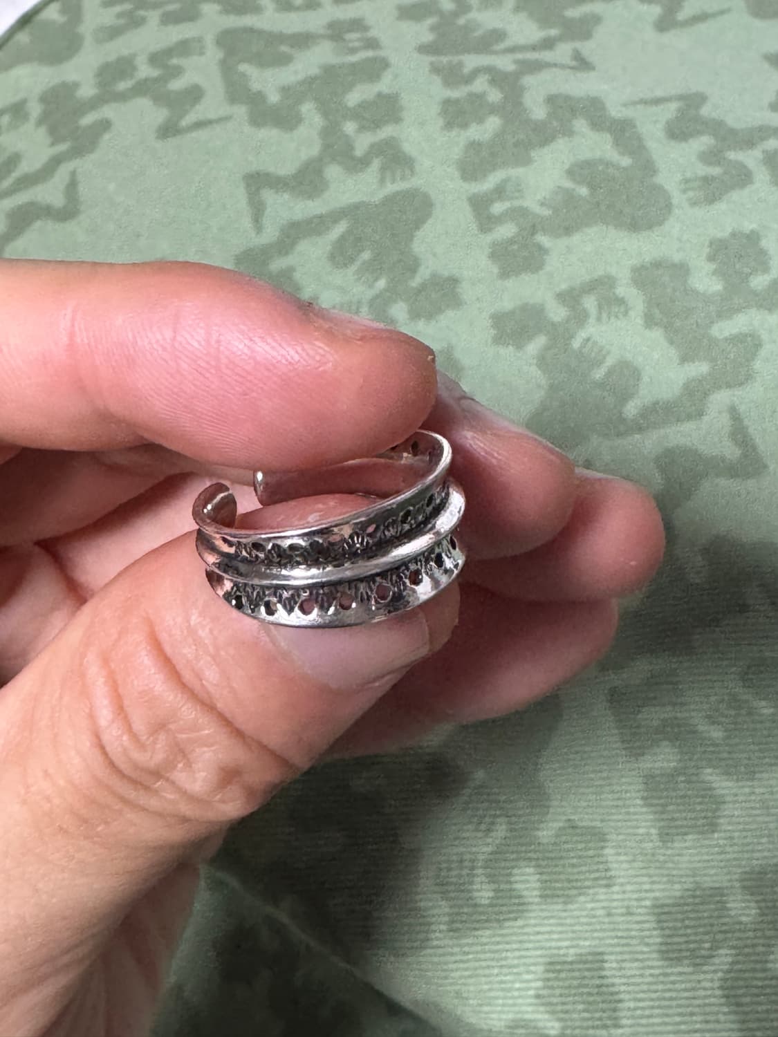 미국 인디언 토템 나바호 반지 (내경 15호 정도 17.6mm) 상품이미지8