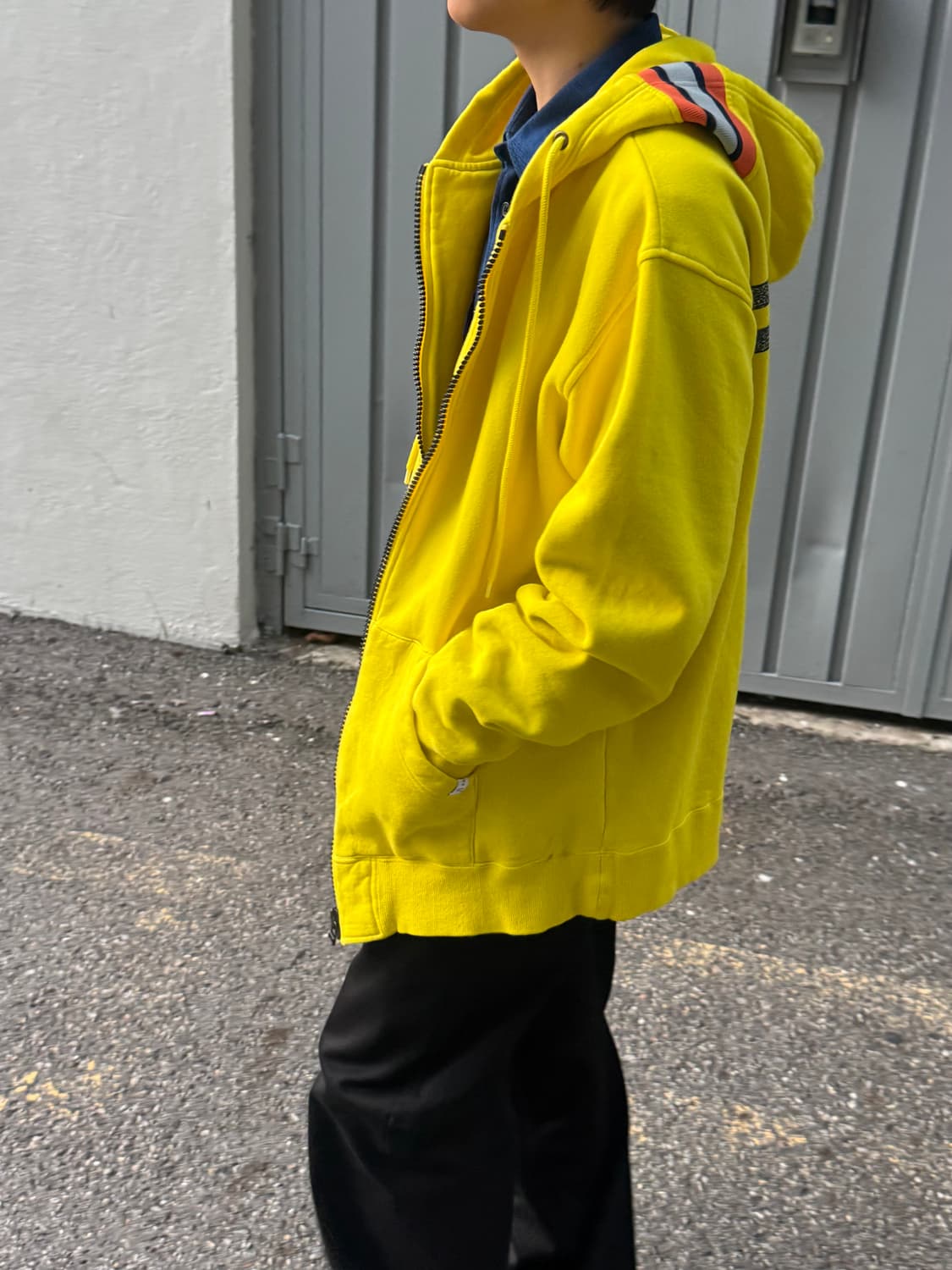 파세타즘 후드집업 (yellow) 상품이미지4