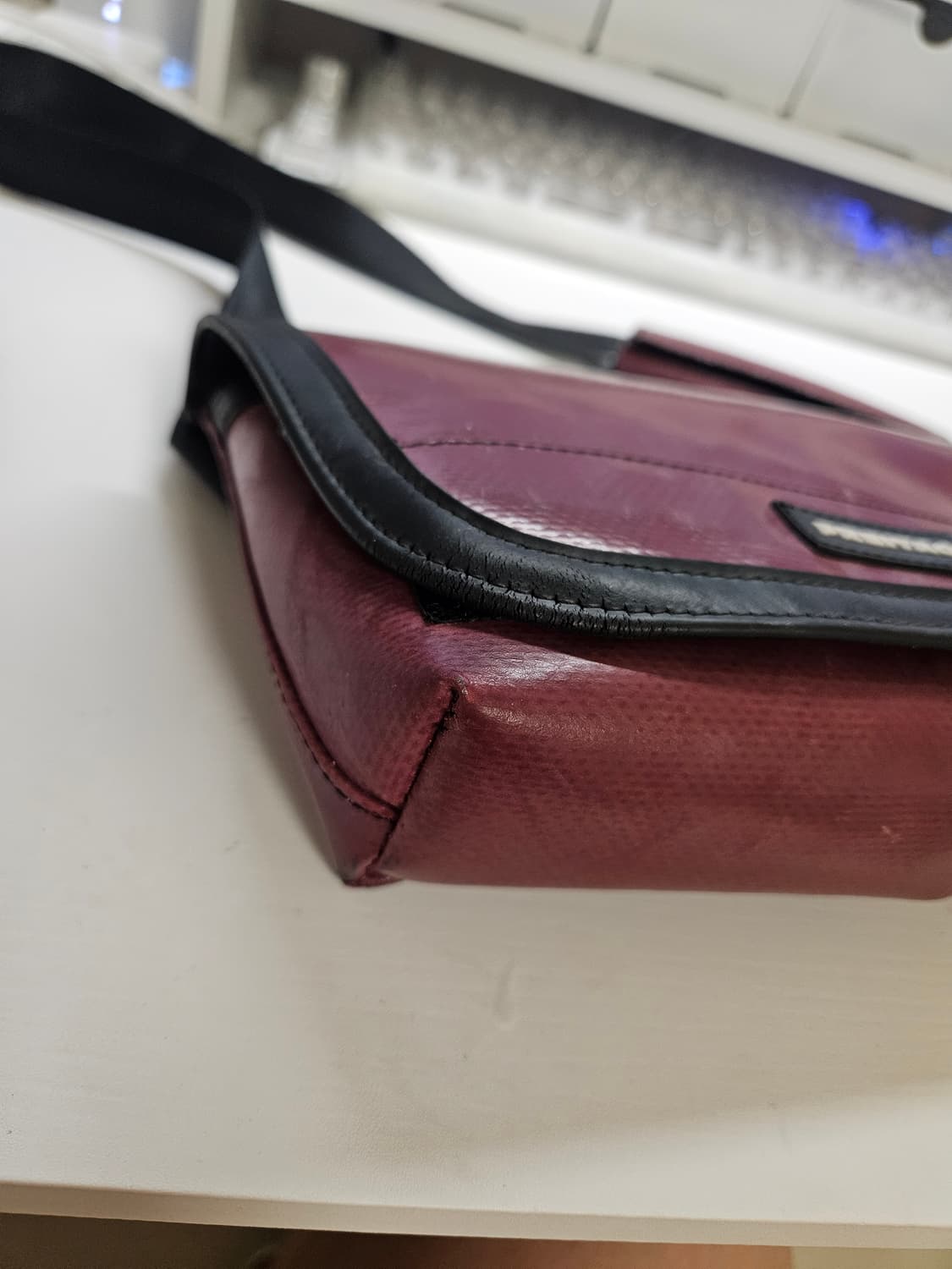 프라이탁 제이미 버건디 민트택있음 상품이미지4