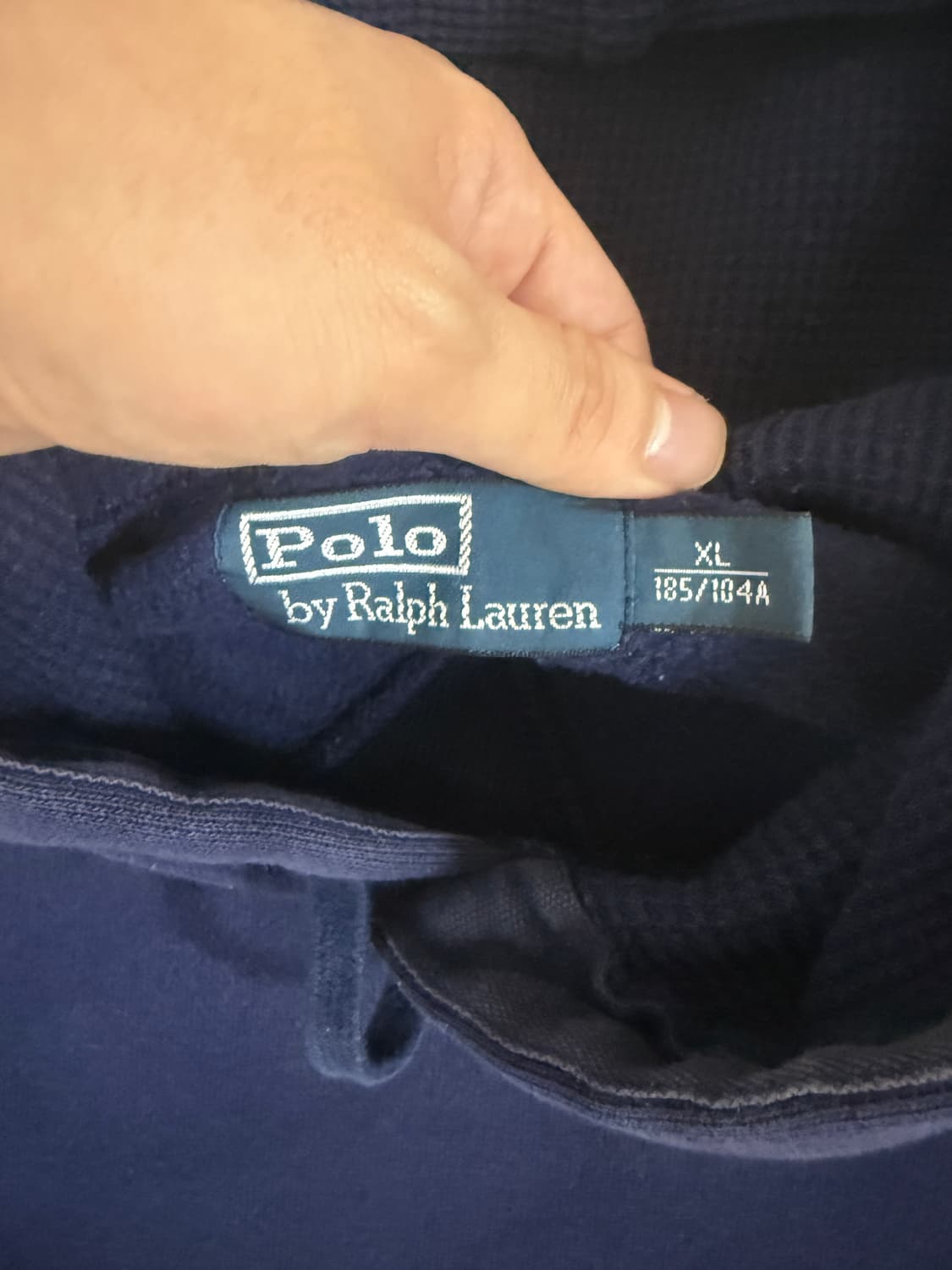 폴로 랄프로렌 네이비 빅포니 후드 상품이미지2