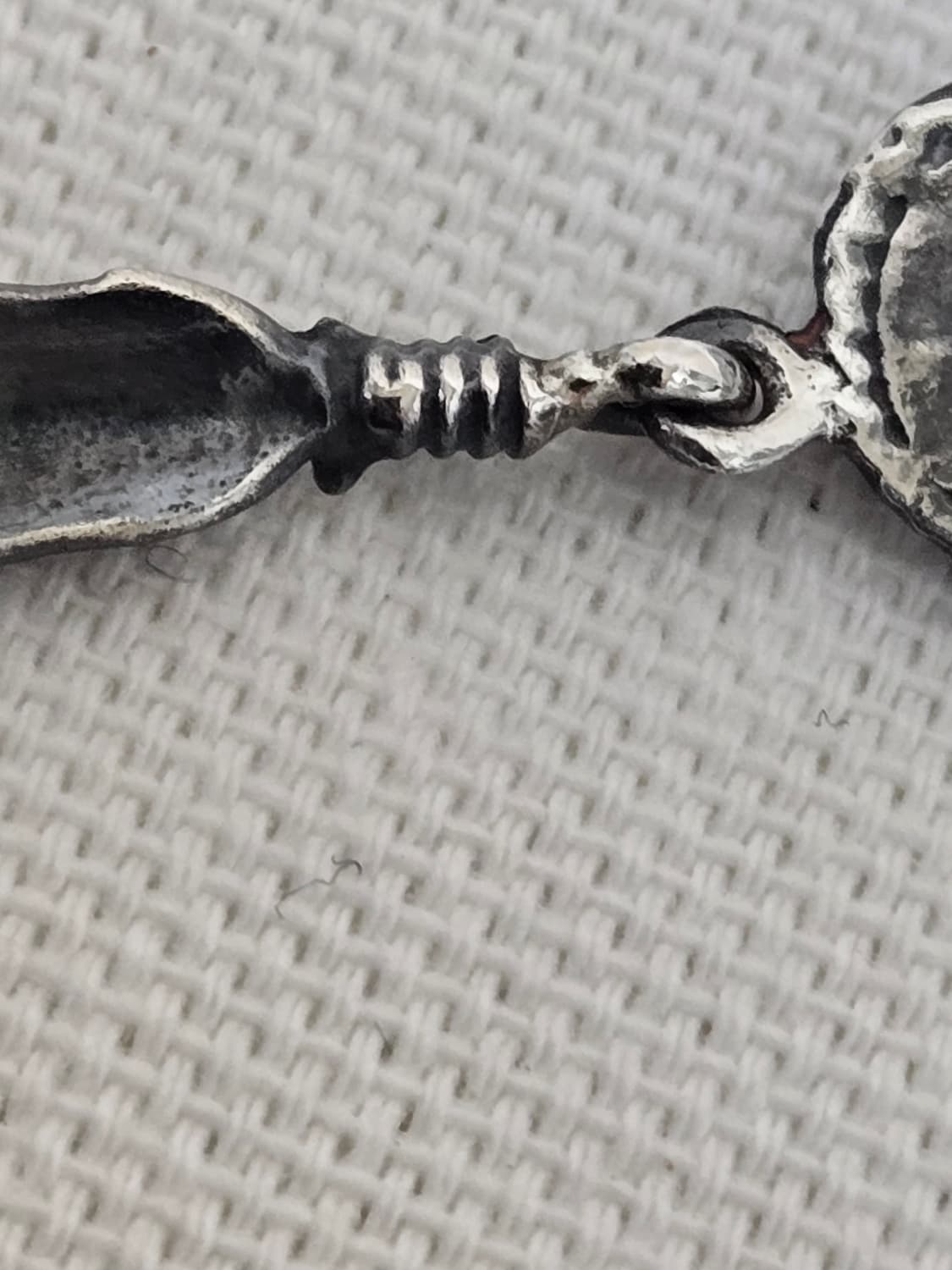 페루 빈티지 블루 오팔톤 깃털 드롭 실버 925이어링 상품이미지5