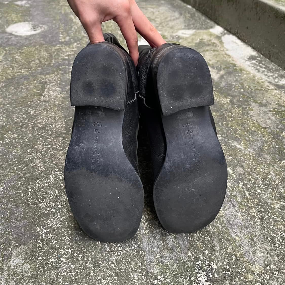 츠모리치사토 레더 롱부츠 220 상품이미지7