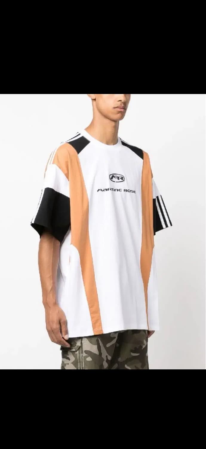 마틴로즈 로고 프린팅 패널 코튼 티셔츠 XL 상품이미지2