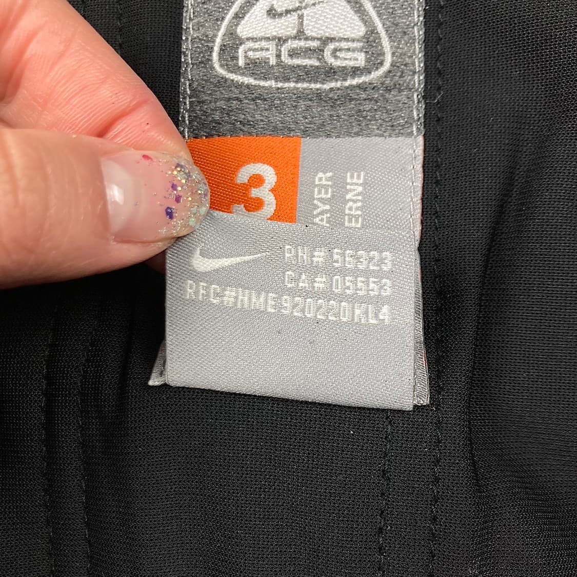 나이키 acg 블랙 카모 자켓 상품이미지9