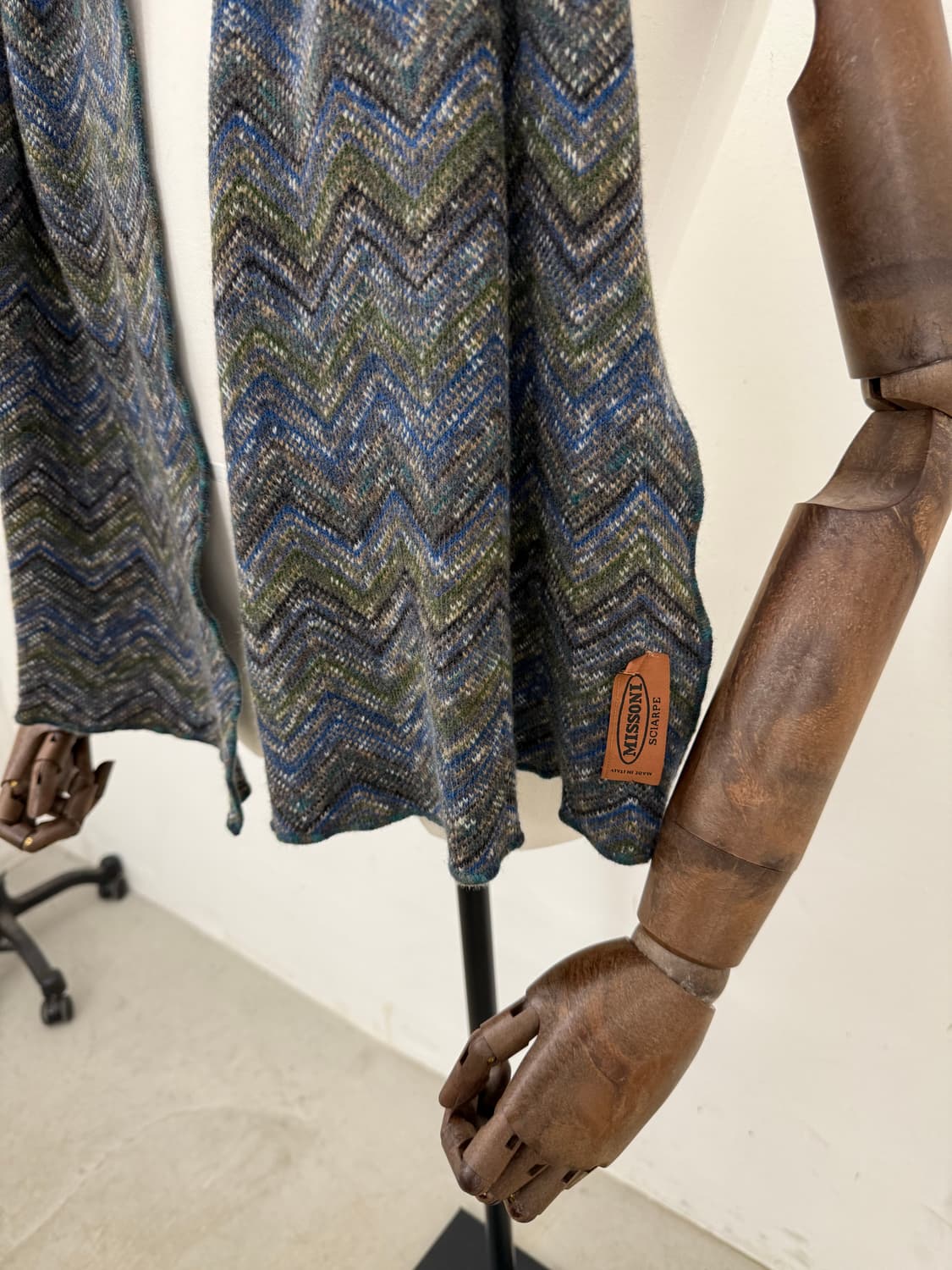 Missoni 100% Lana Wool Muffler 상품이미지3