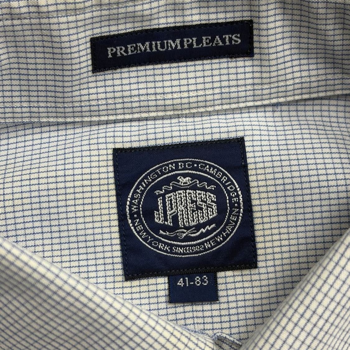 제이프레스 잔체크 셔츠 v1758  상품이미지5