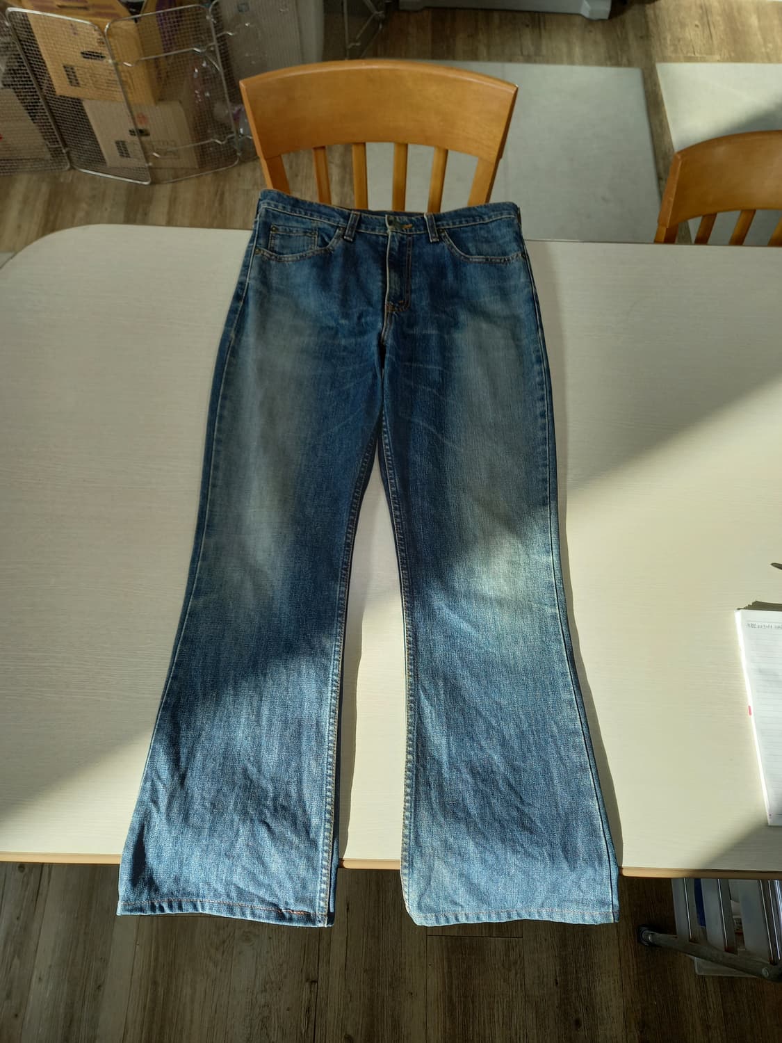 32 90's 리바이스557 부츠컷 배색진 32-292 상품이미지1